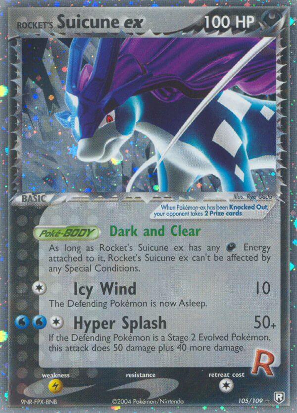 Carte Pokémon: Rocket's Suicune ex [Suicune de Rocket ex]