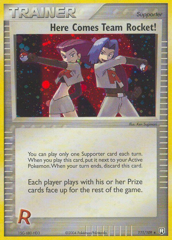 Carte Pokémon: Here Comes Team Rocket! [Et voila les Team Rocket !]