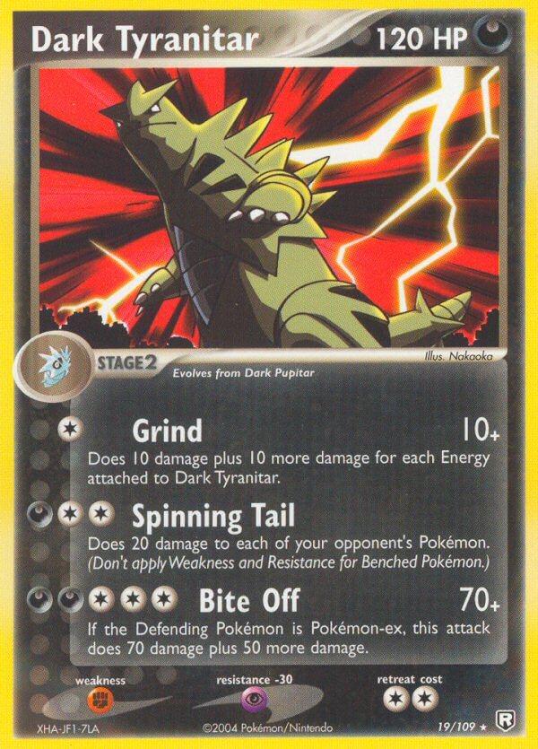 Carte Pokémon: Dark Tyranitar [Tyranocif obscur]