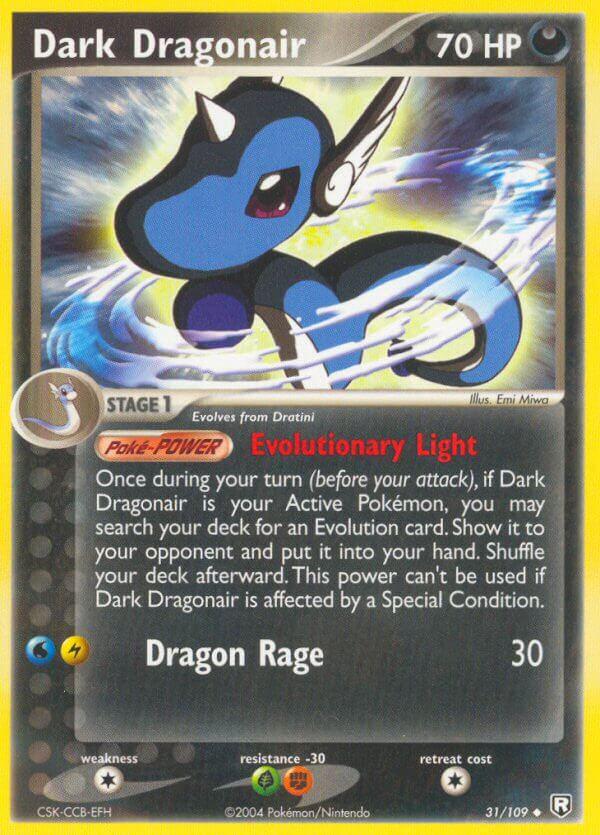 Carte Pokémon: Dark Dragonair [Draco obscur]