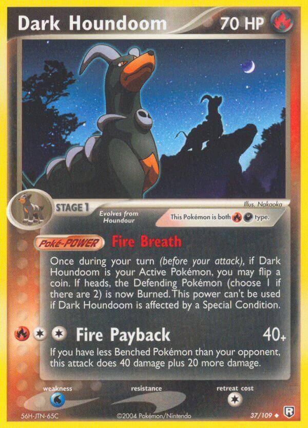 Carte Pokémon: Dark Houndoom [Démolosse obscur]