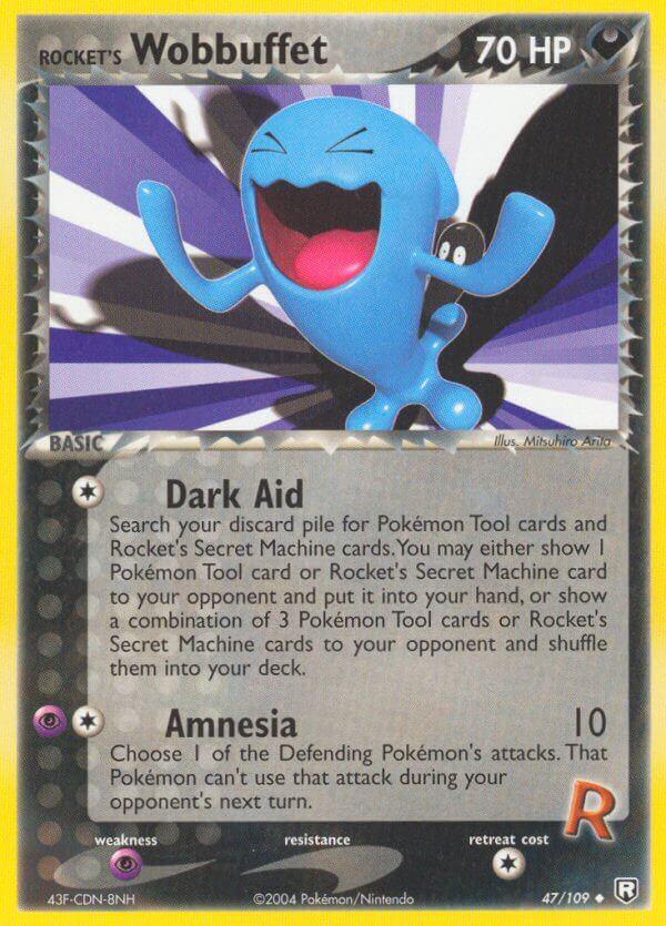 Carte Pokémon: Rocket's Wobbuffet [Qulbutoké de Rocket]