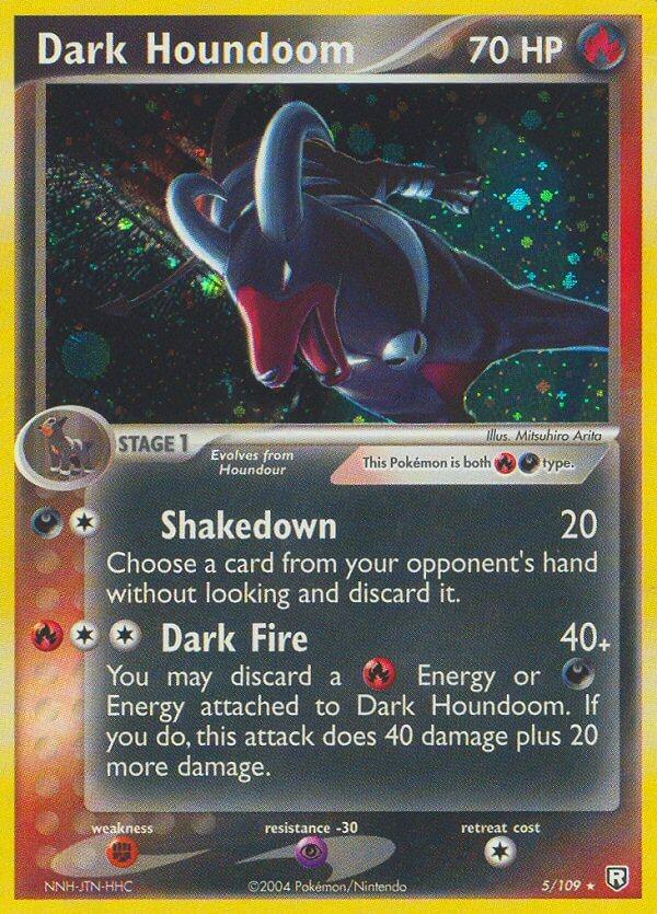 Carte Pokémon: Dark Houndoom [Démolosse obscur]