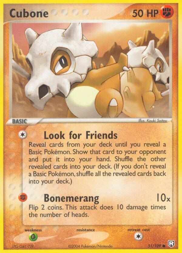 Carte Pokémon: Cubone [Osselait]