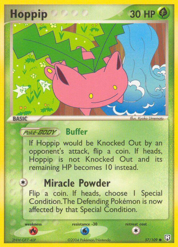 Carte Pokémon: Hoppip [Granivol]