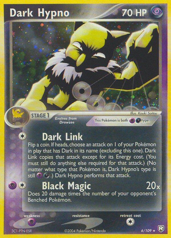 Carte Pokémon: Dark Hypno [Hypnomade obscur]