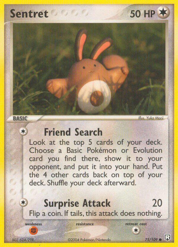 Carte Pokémon: Sentret [Fouinette]