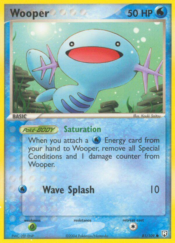 Carte Pokémon: Wooper [Axoloto]