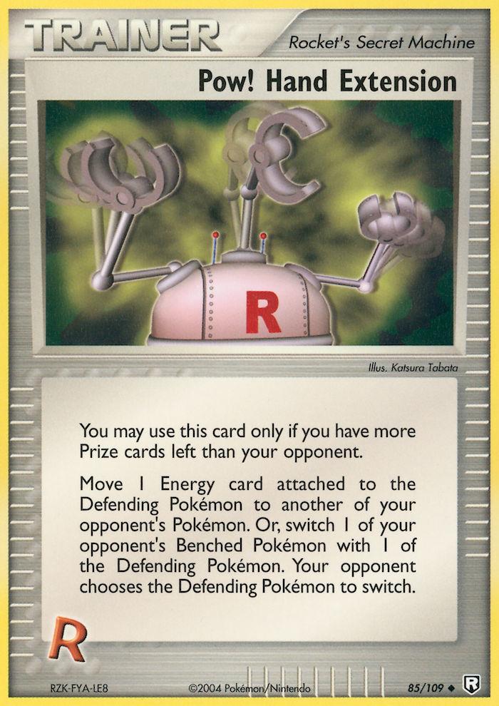 Carte Pokémon: Pow! Hand Extension [Bang! Extension de Bras]