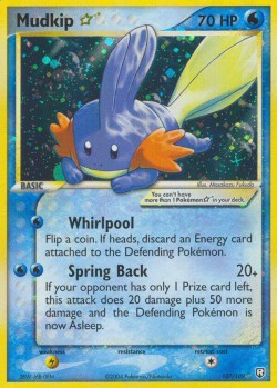 Carte Pokémon: Mudkip star