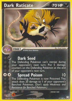 Carte Pokémon: Dark Raticate