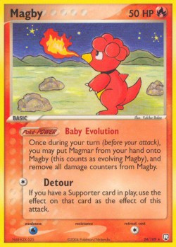 Carte Pokémon: Magby