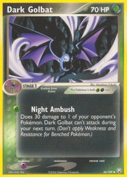 Carte Pokémon: Dark Golbat