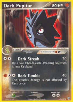 Carte Pokémon: Dark Pupitar