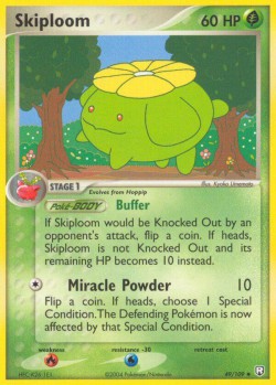 Carte Pokémon: Skiploom