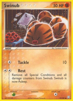 Carte Pokémon: Swinub