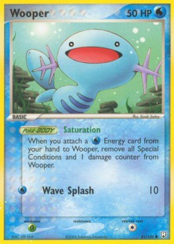 Carte Pokémon: Wooper