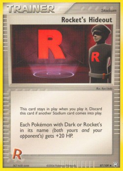 Carte Pokémon: Rocket's Hideout