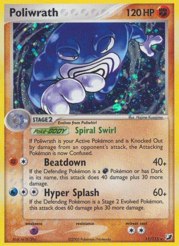 Carte Pokémon: Poliwrath [Tartard]