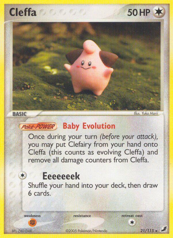 Carte Pokémon: Cleffa [Melo]