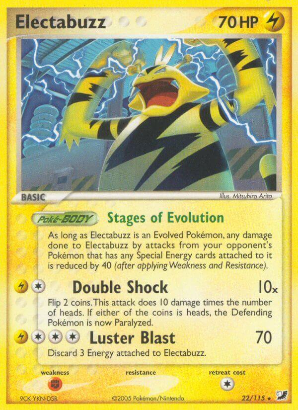 Carte Pokémon: Electabuzz [Elektek]