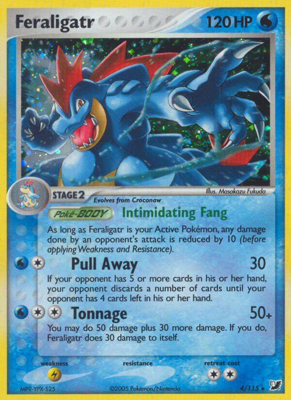 Carte Pokémon: Feraligatr [Aligatueur]