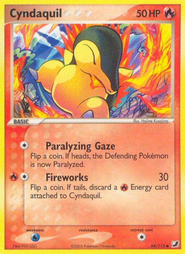 Carte Pokémon: Cyndaquil [Héricendre]