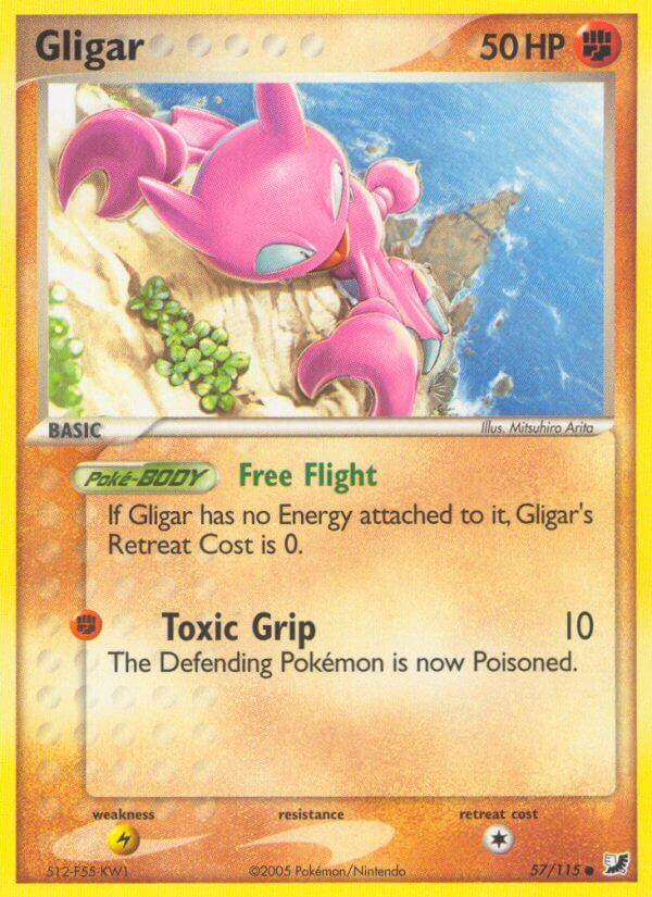 Carte Pokémon: Gligar [Scorplane]