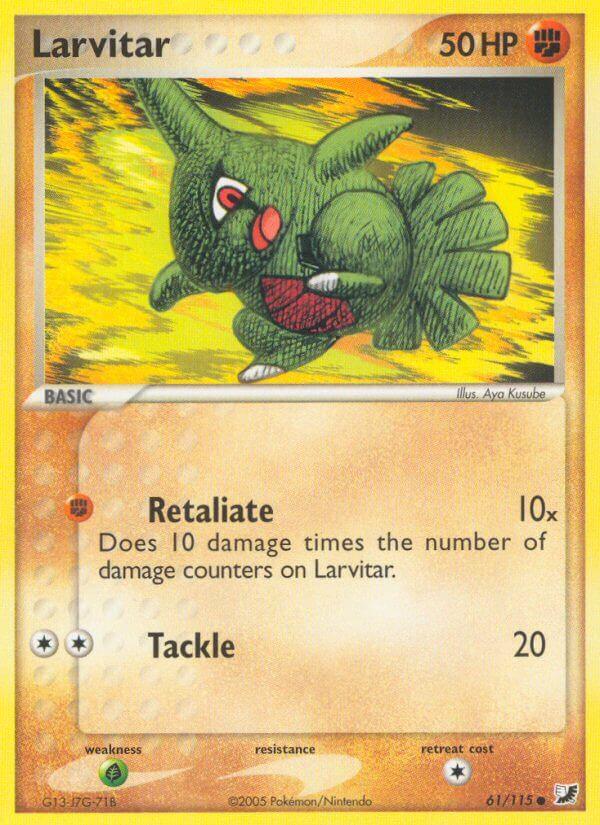 Carte Pokémon: Larvitar [Embrylex]