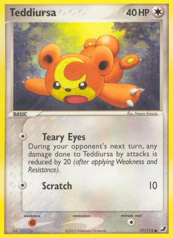 Carte Pokémon: Teddiursa [Teddiursa]