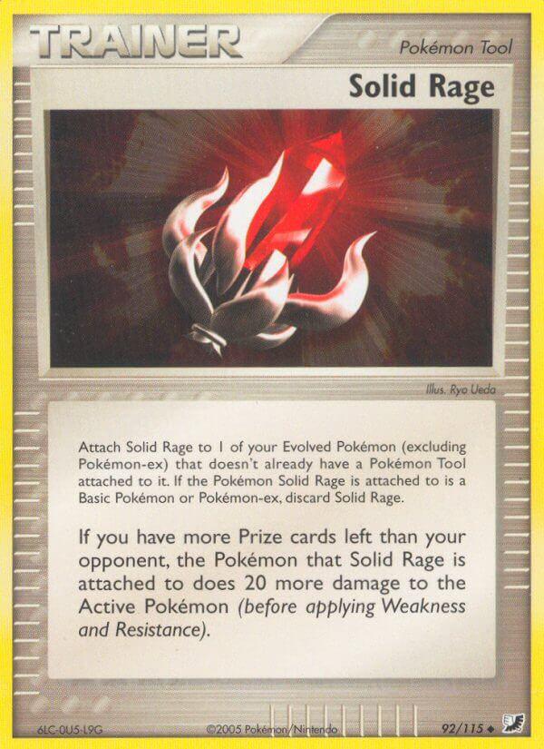 Carte Pokémon: Solid Rage [Fureur Compacte]