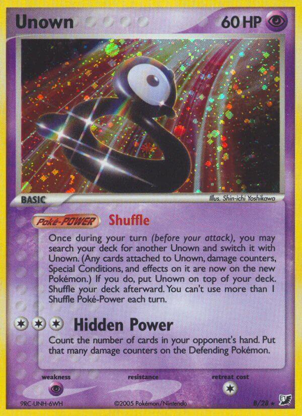 Carte Pokémon: Unown [Zarbi]