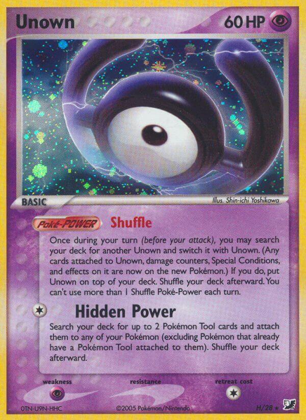 Carte Pokémon: Unown [Zarbi]