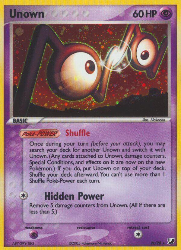 Carte Pokémon: Unown [Zarbi]