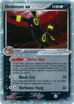 Carte Pokémon: Umbreon ex