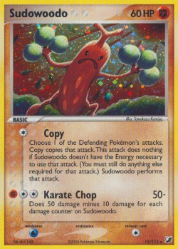 Carte Pokémon: Sudowoodo