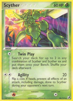 Carte Pokémon: Scyther