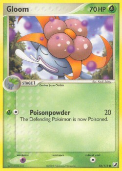 Carte Pokémon: Gloom