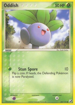 Carte Pokémon: Oddish