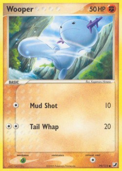 Carte Pokémon: Wooper