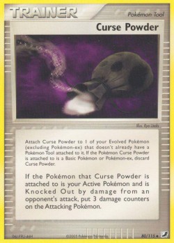 Carte Pokémon: Curse Powder