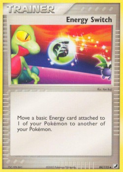 Carte Pokémon: Energy Switch