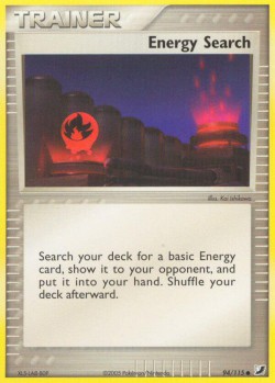 Carte Pokémon: Energy Search