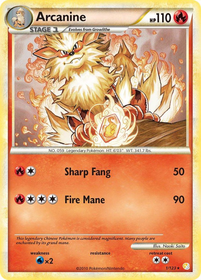 Carte Pokémon: Arcanine [Arcanin]