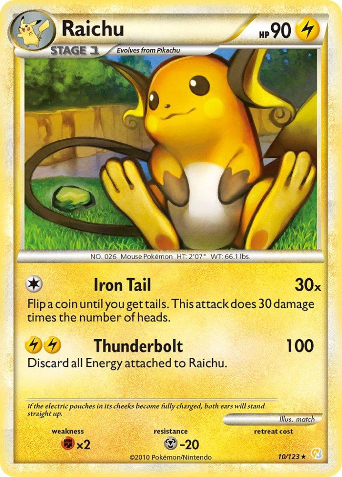 Carte Pokémon: Raichu [Raichu]