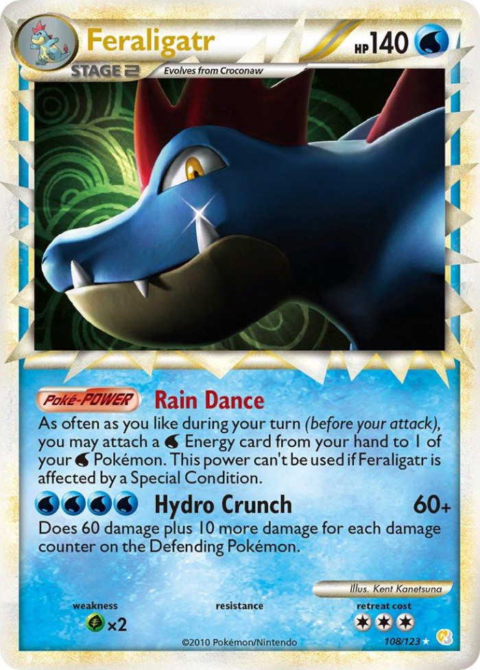 Carte Pokémon: Feraligatr [Aligatueur]