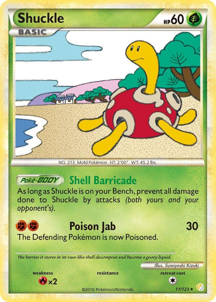 Carte Pokémon: Shuckle [Caratroc]