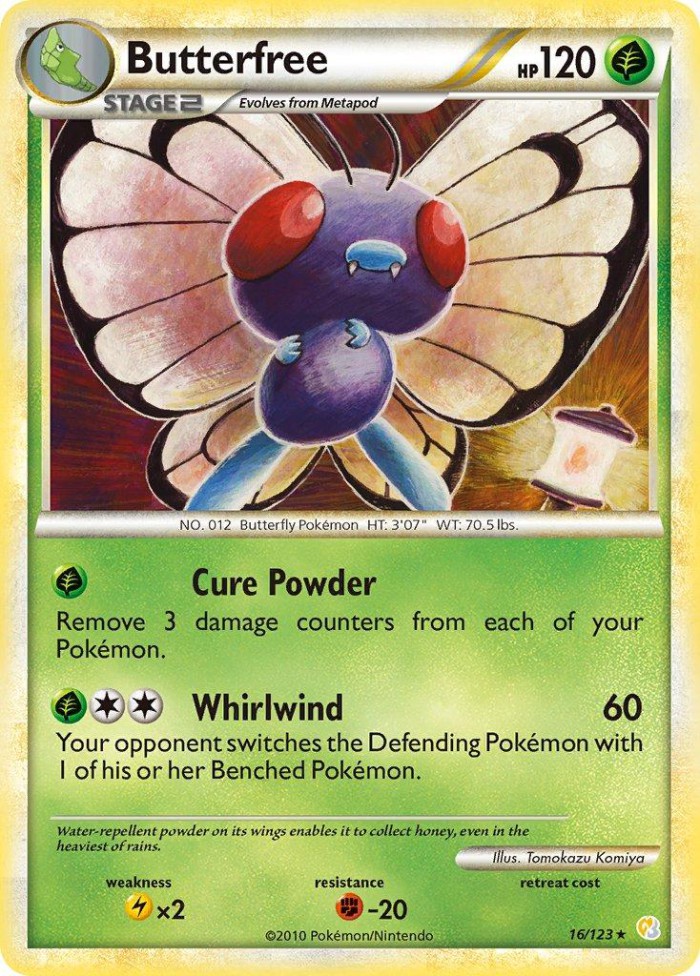 Carte Pokémon: Butterfree [Papilusion]