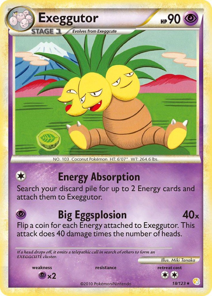 Carte Pokémon: Exeggutor [Noadkoko]