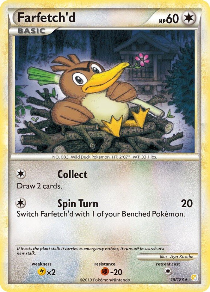 Carte Pokémon: Farfetch'd [Canarticho]